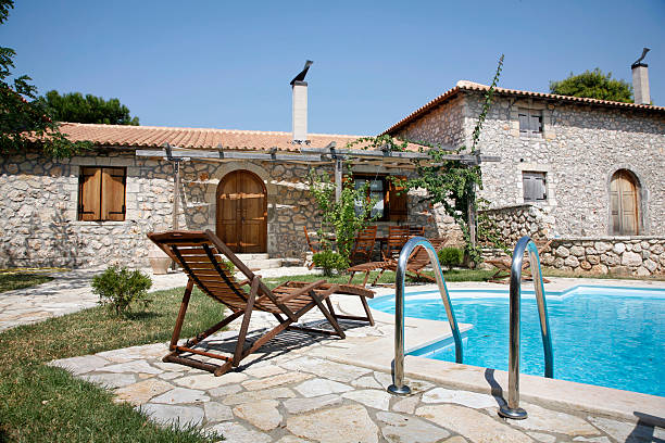 Stijlvol interieur van een villa